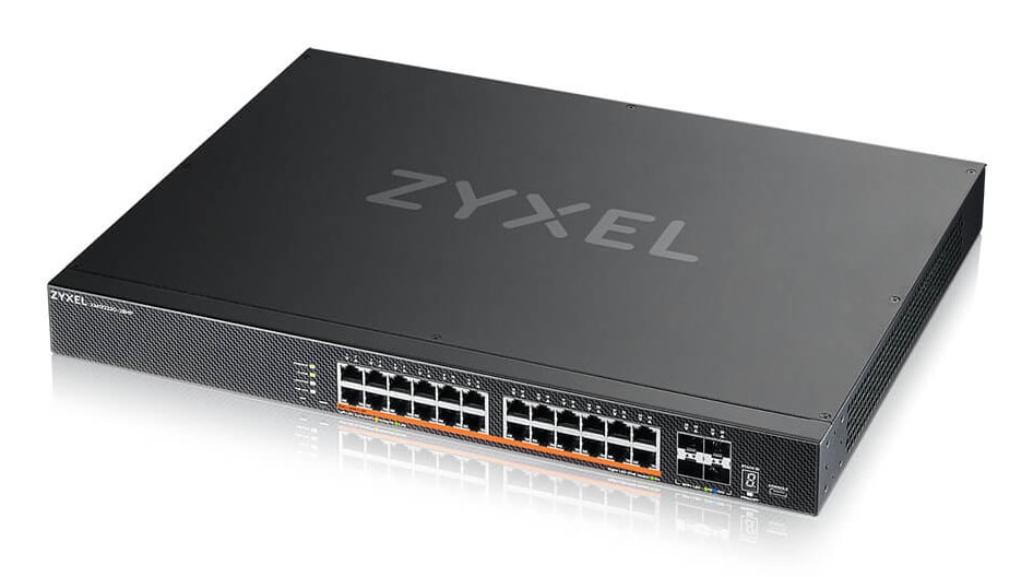 ZyXEL XMG2230-28HP Managed L2/L3 2.5G Gigabit PoE Switch 1U