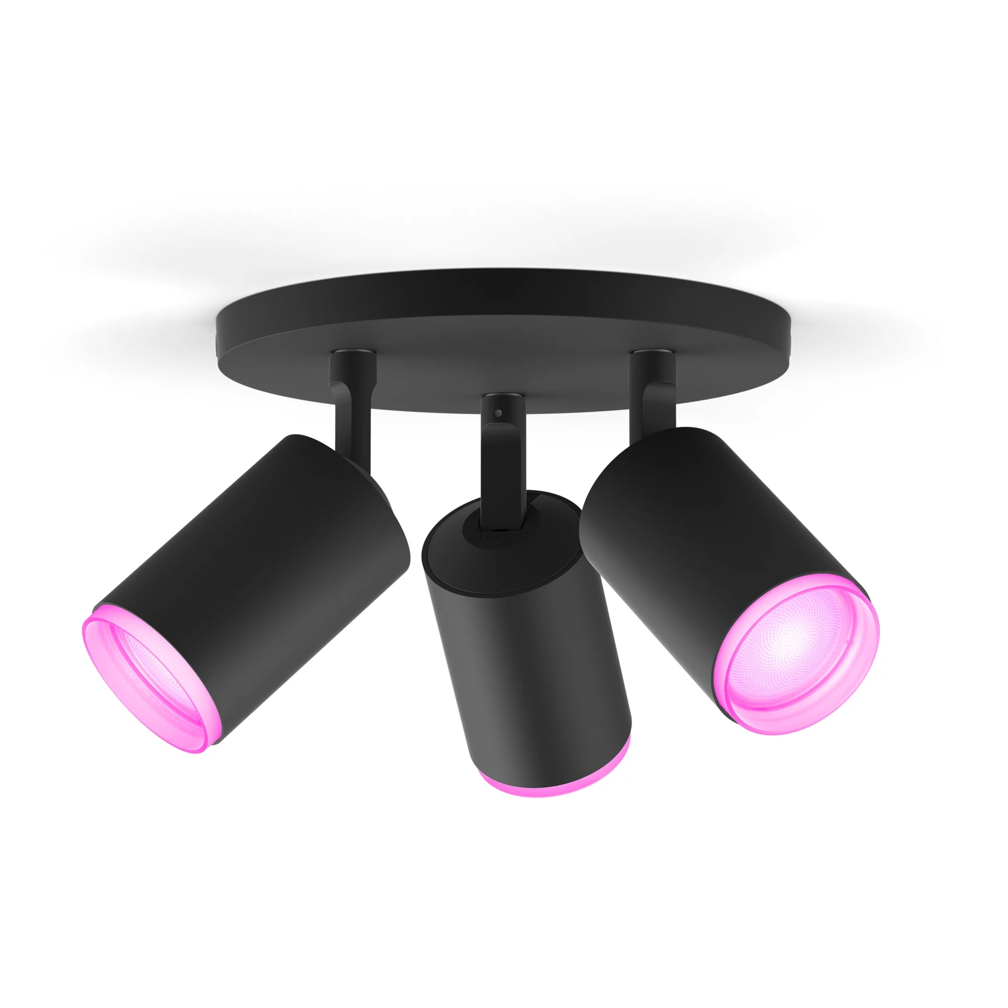 Philips Hue Fugato 3-er Spots 5.7W - schwarz - Image 4