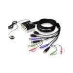 Aten Kvm Switch 2-Fach Hdmi, Usb, Audio, Integrierte Kabel Cs692 - Image 5