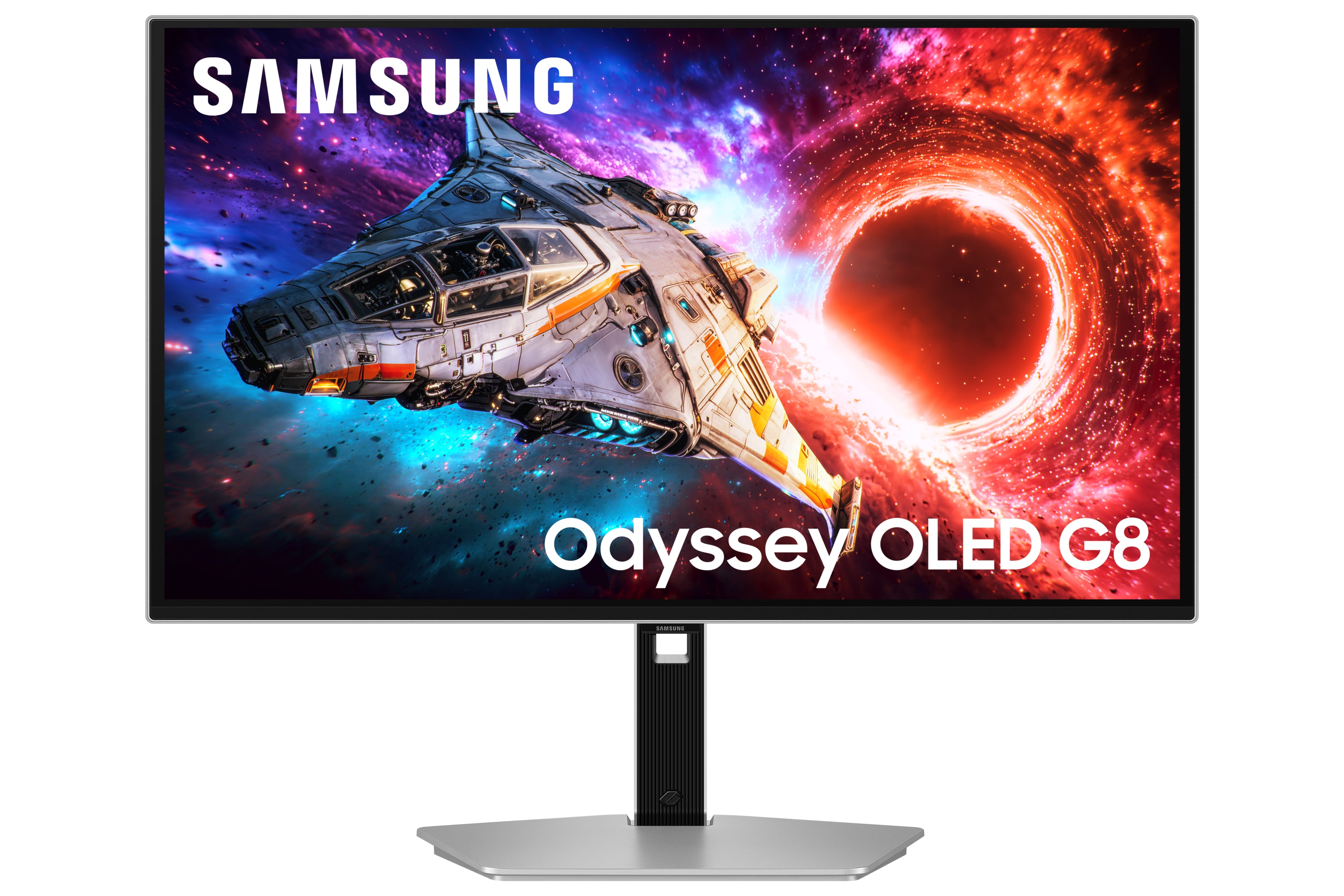 Samsung Odyssey G80sh Ls27hg800suxen Zoll 4K (Uhd) Oled Gaming Monitor Größe 27 Silber - Bild 5