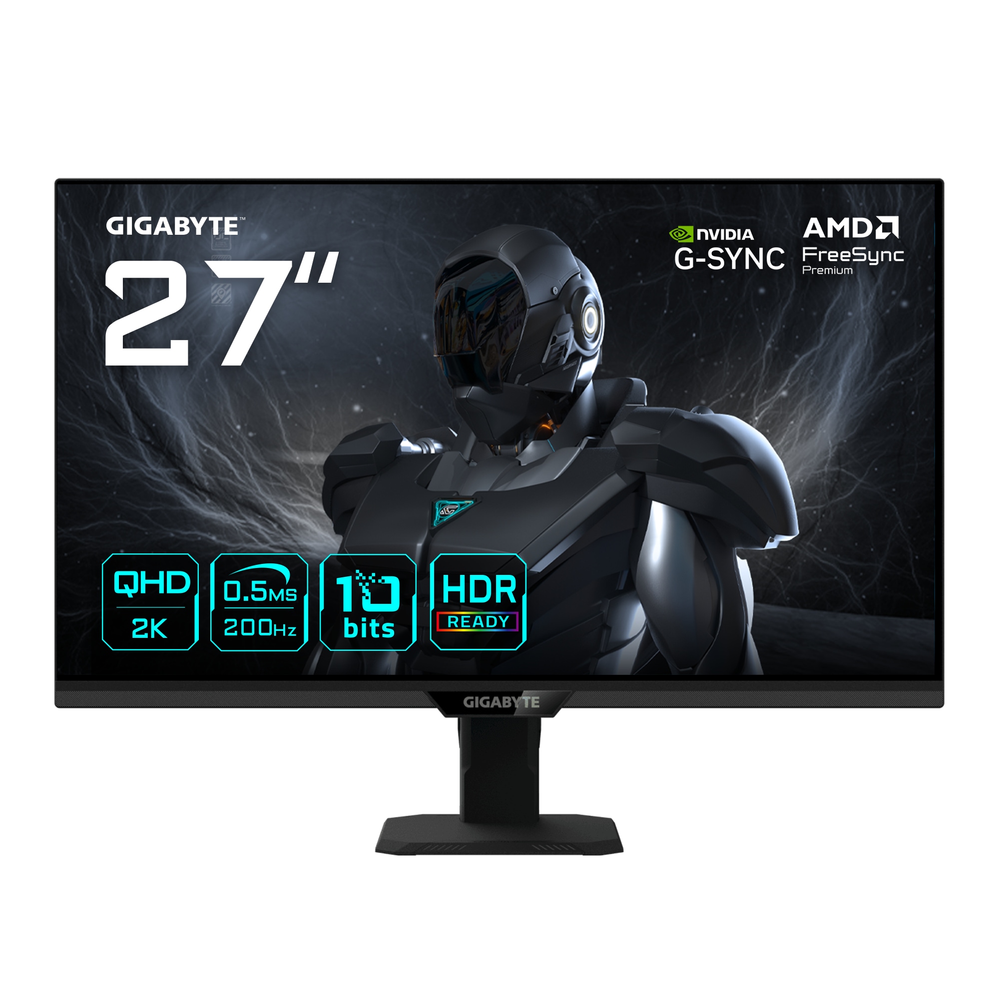 Gigabyte G27q20t 68,58Cm/27” Qhd 200Hz Hdr10 Gaming-Monitor Größe 0.5 Schwarz