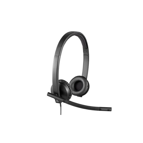 Logitech Binaurales Headset - H570e - Schwarz - Usb - Atemgeräuschunterdrückung - Bild 4