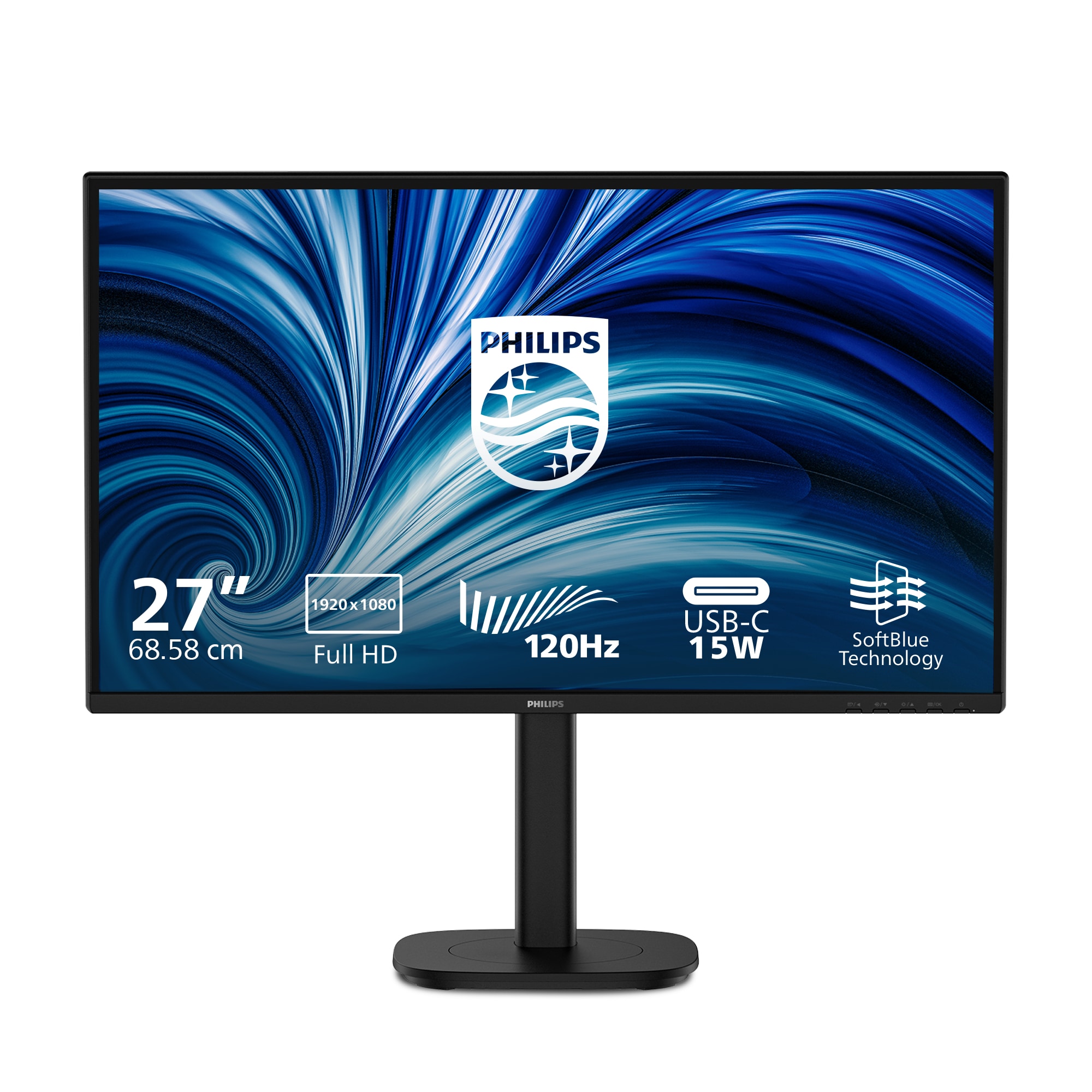Philips 27B2n3200j 68,6Cm/27" Full Hd Ips 120Hz Monitor C 27B2n3200j/00 - Bild 4