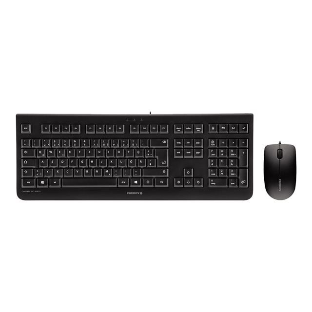 Cherry DC 2000 Kabelgebundene Maus-Tastaturkombination JD-0800DE-2