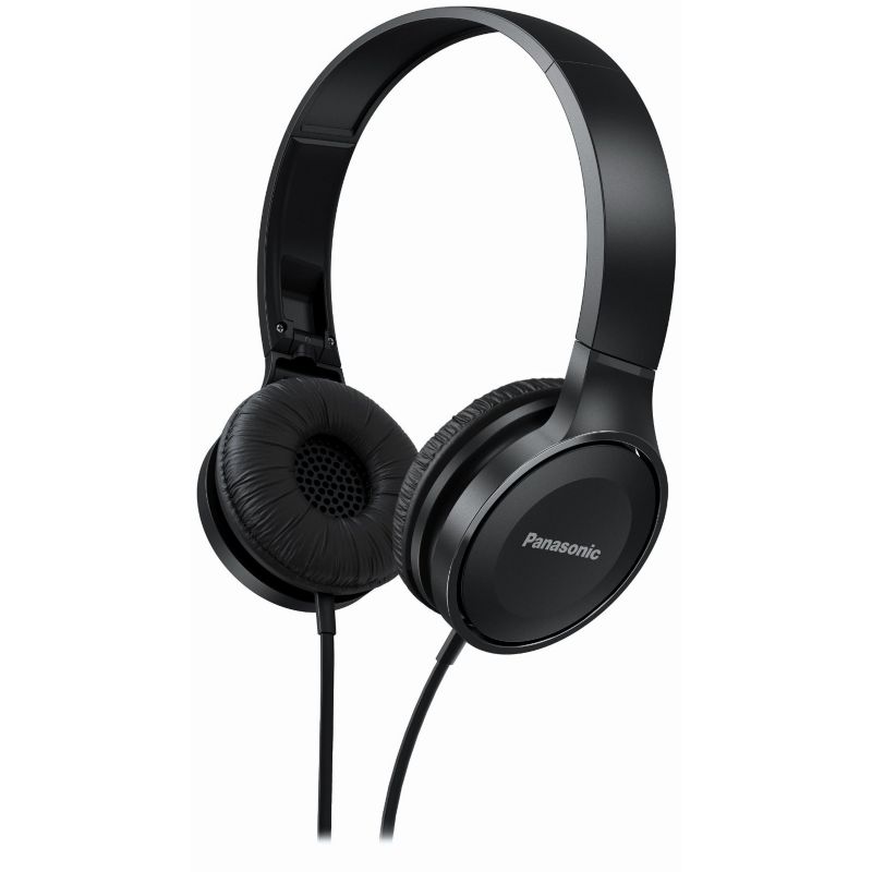Panasonic Rp-Hf100me-K Stereo-Kopfhörer, 30Mm Neodym-Treiber, Faltbar, Weiche Ohrpolster, Schwarz - Bild 4