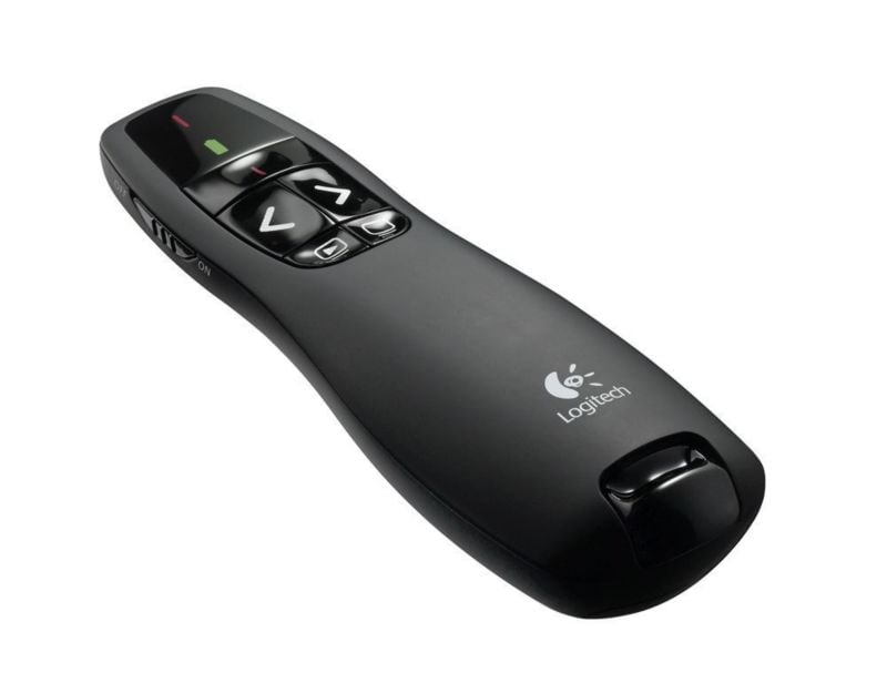 Logitech R400 Kabelloser Presenter Schwarz 910-001356