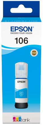 Epson Original 106 / C13t00r240 Tintenflasche Cyan - Image 4
