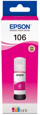 Epson E106m Druckerpatronen magenta - Epson No. 106 m, C13T00R340 für z.B. Epson EcoTank ET -7700, Epson EcoTank ET -7750, Epson EcoTank L 7160 - Image 3