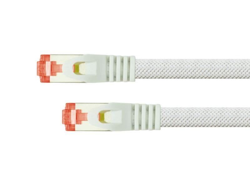 Python RNS Patchkabel Cat.6 S/FTP PiMF PVC 250MHz OFC 25m weiß