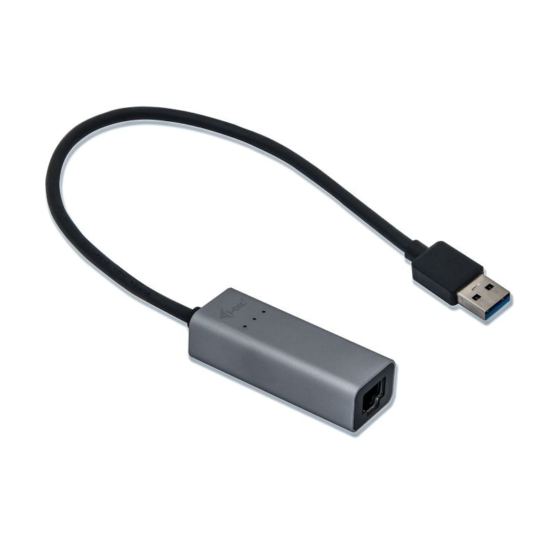 I-Tec Usb 3.0 Netzwerk Adapter 0,28M Typ-A Zu Gigabit Ethernet St./Bu. Grau U3metalglan - Image 4