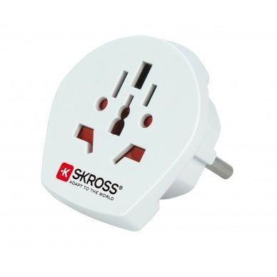 SKROSS Country Adapter World to Europe (16A) Reiseadapter