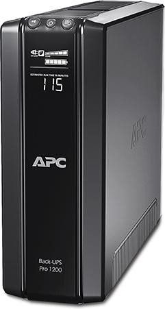 APC Back UPS PRO BR1200G-GR, 1200VA, 6x Schuko, Display, Überspannungsschutz