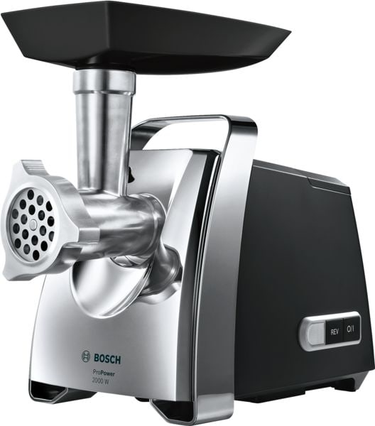 Bosch Hausgeräte Silber/Schwarz Mfw67441, Fleischwolf, - Image 6
