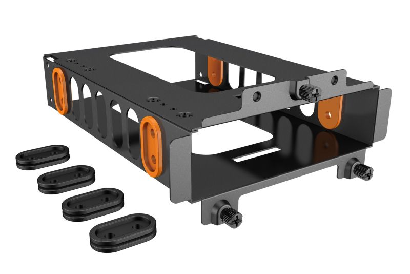 Be Quiet! Hdd Cage Festplattenkäfig Für Be Quiet Gehäuse Größe 3 Orange