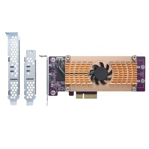Qnap Qm2 Card Dual-M.2-22110/2280-Sata-Ssd Erweiterungskarte Qm2-2S-220A - Image 2
