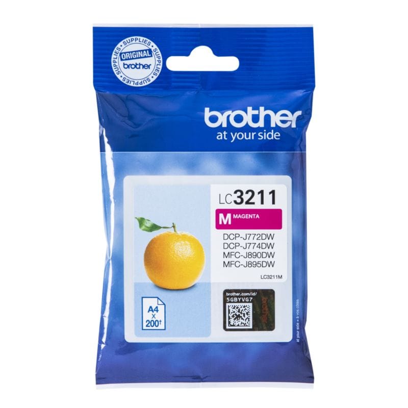 Brother Lc-3211M Original Druckerpatrone Magenta