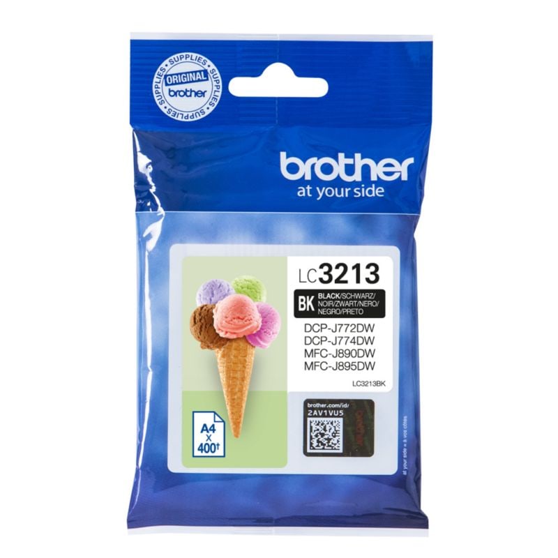 Brother Lc-3213Bk Original Druckerpatrone Schwarz
