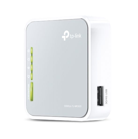 Tp-Link N300 Tl-Mr3020 V3 3G/4G 300Mbit Wlan-N Router Größe 32