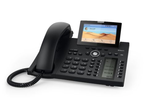 Snom D385 Voip Telefon Schwarz 4340 - Bild 3