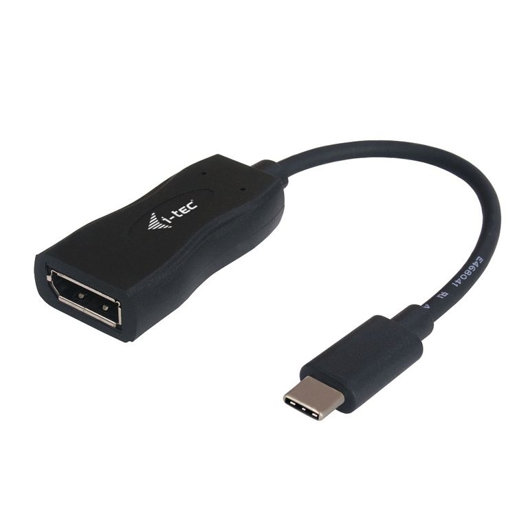 I-Tec Usb-C Displayport Adapter 4K/60Hz Größe 4 Schwarz
