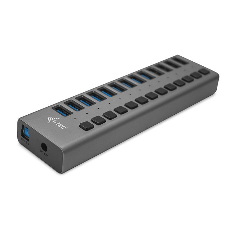 I-Tec Usb Charging Hub 13 Port + Power Adapter 60 W Größe 3.0