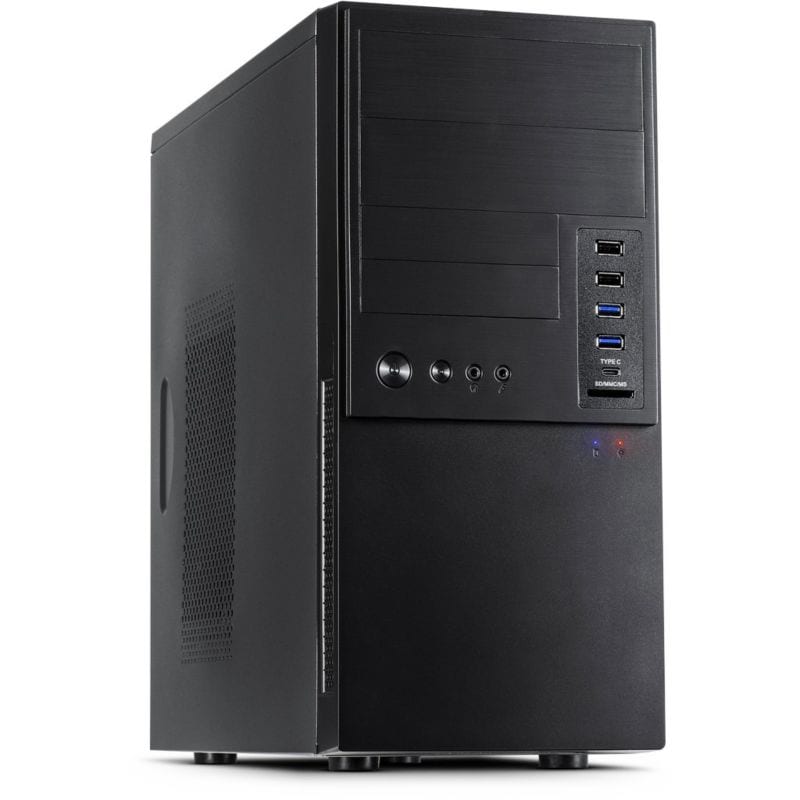 Inter-Tech Micro Tower Gehäuse It-6865 2Xusb 3.0 Größe 2 Schwarz