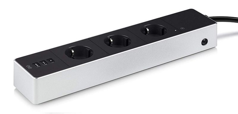 Eve Schwarz/Weiss Steckdosenleiste, Energy Strip (3X, Cee 7/4, Typ 23, 1.90 M) - Bild 3