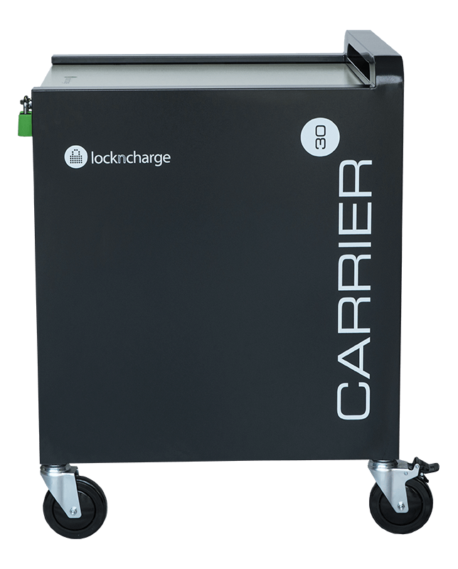 LocknCharge Carrier 30 Ladestation bis 30 Geräte, Rollwagen, schwarz
