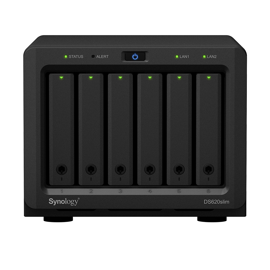 Schwarz Synology Diskstation Ds620slim Nas & Speicherserver Desktop Ethernet/Lan J3355 - Bild 7