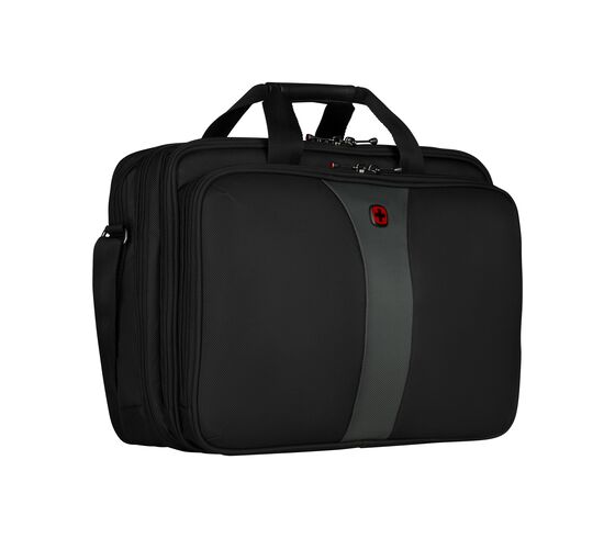 Joom Marketlink Europe Schwarz Wenger Legacy Laptop Bag Padded Compartment Black - Bild 6
