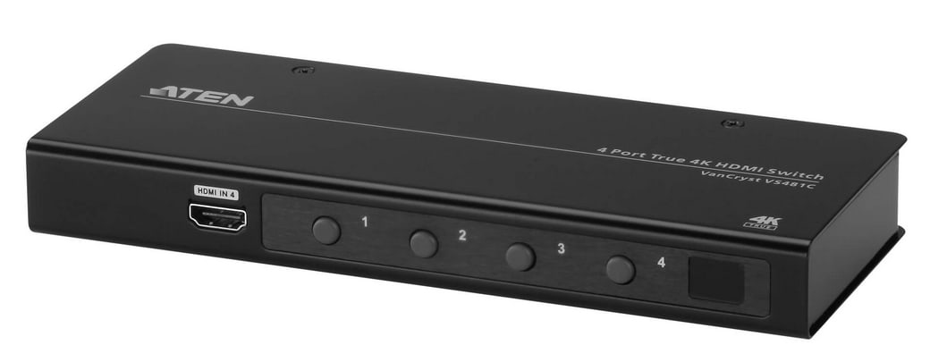 Aten Vs481c 4-Port True 4K Hdmi Switch Größe 4
