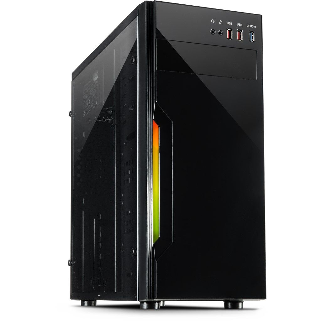 Inter-Tech B42 Rgb Midi Tower Gehäuse 3X Usb Größe 3 Schwarz