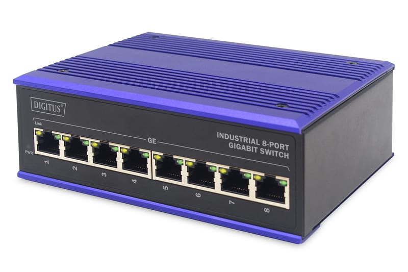 Image of 8 Port Gigabit Ethernet, Switch