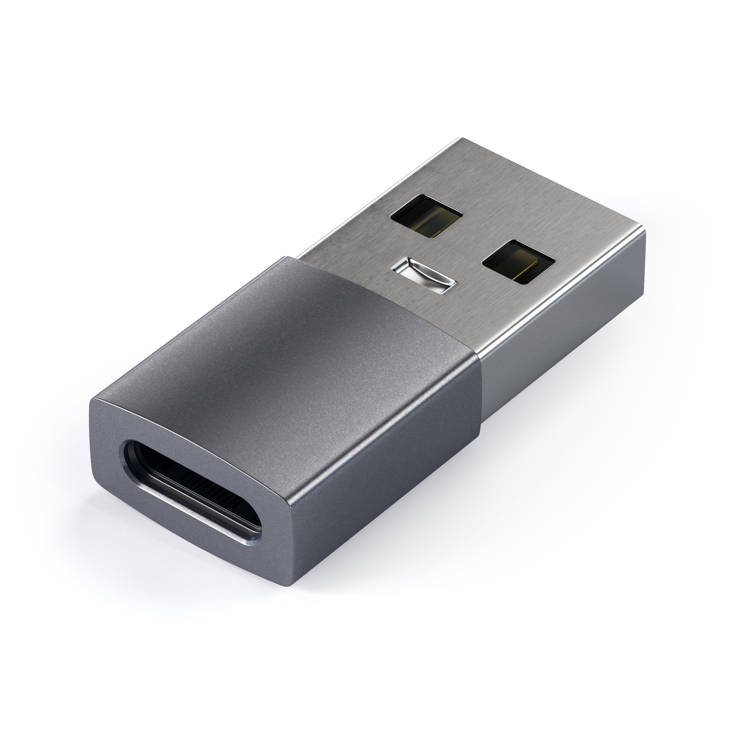 Satechi USB Type-A zu Type-C-Adapter Space Gray ST-TAUCM