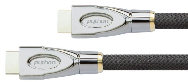 PYTHON Ultra High Speed HDMI 2.1 8K UHD-2/ 4K UHD 3m schwarz