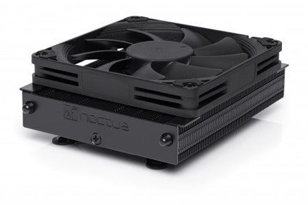 Noctua Nh-L9a-Am4 Chromax.black Top Flow Cpu Kühler (Sockel Am4) Klein Schwarz
