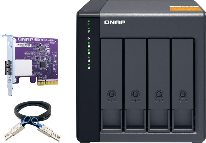 Qnap Tl-D400s Erweiterungsgehäuse 4-Bay Größe 4
