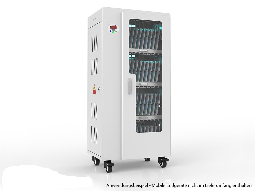 GC Tablet-Ladewagen für bis zu 40 Geräte, UV-Desinfektion, Smart Control, grau