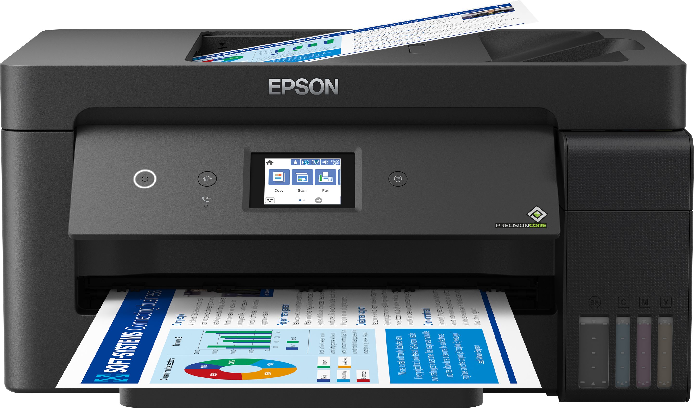 Epson Ecotank Et-15000 Drucker Scanner Kopierer A3+ Lan Wlan 50€ Cashback C11ch96401 - Bild 6