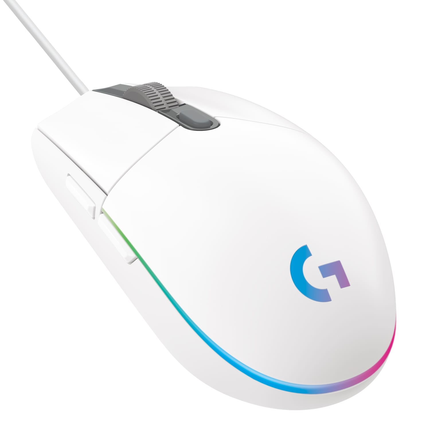 Logitech G G203 Lightsync (Kabelgebunden), Maus, Weiss - Bild 4
