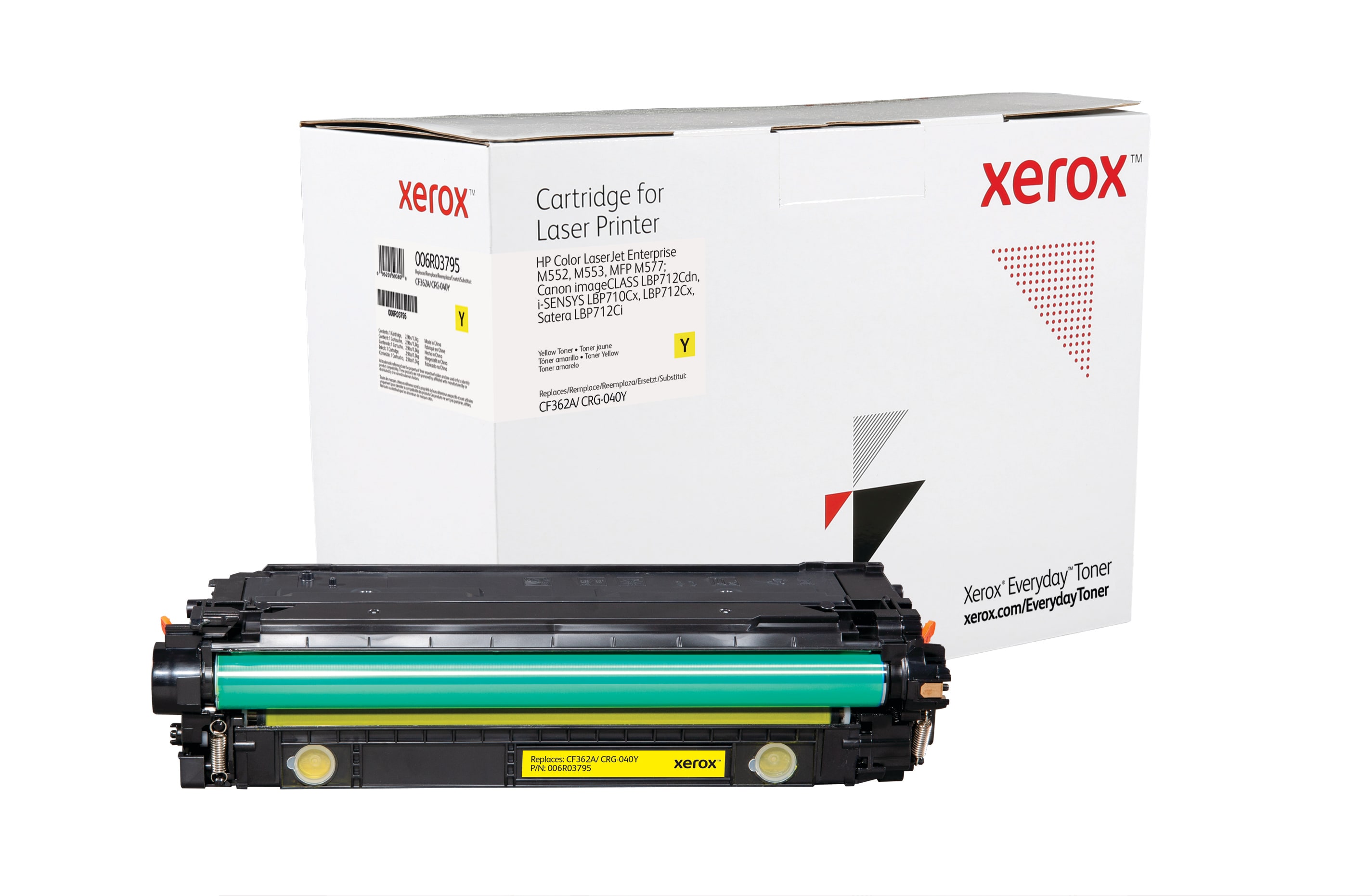 Xerox Everyday Alternativtoner für CF362A/ CRG-040Y Gelb für ca. 5000 Seiten