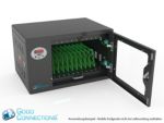 Tablet-Ladestation für 10 Geräte, UV-Desinfektion, Smart Control, Sync. schwarz