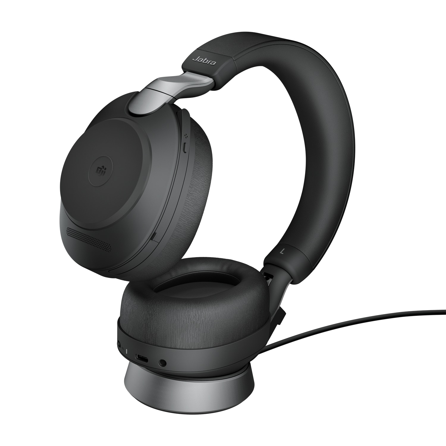 Jabra Evolve 85 Ms Stand Wireless Bluetooth Stereo Headset Ladestatio Größe 2 Schwarz - Bild 5