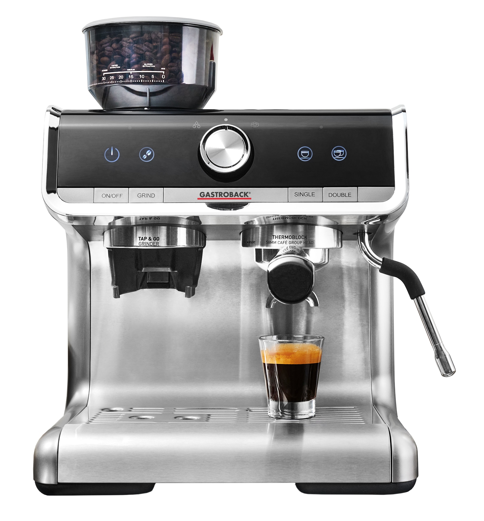 Gastroback 42616 Design Espresso Barista Pro Siebträgermaschine Größe 30 - Bild 3