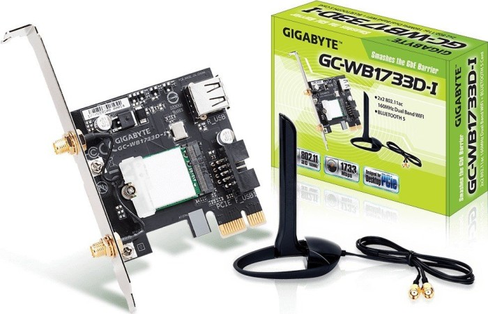 GIGABYTE GC-WB1733D-I PCIe NIC AC WLAN Bluetooth - Bild 3