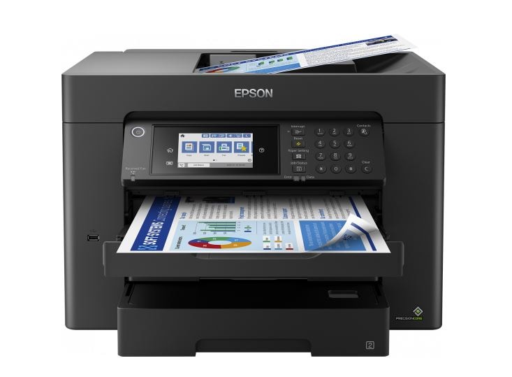 Epson WorkForce WF-7840DTWF Multifunktionsdrucker A3+ Schwarz Tintenstrahl - Bild 7