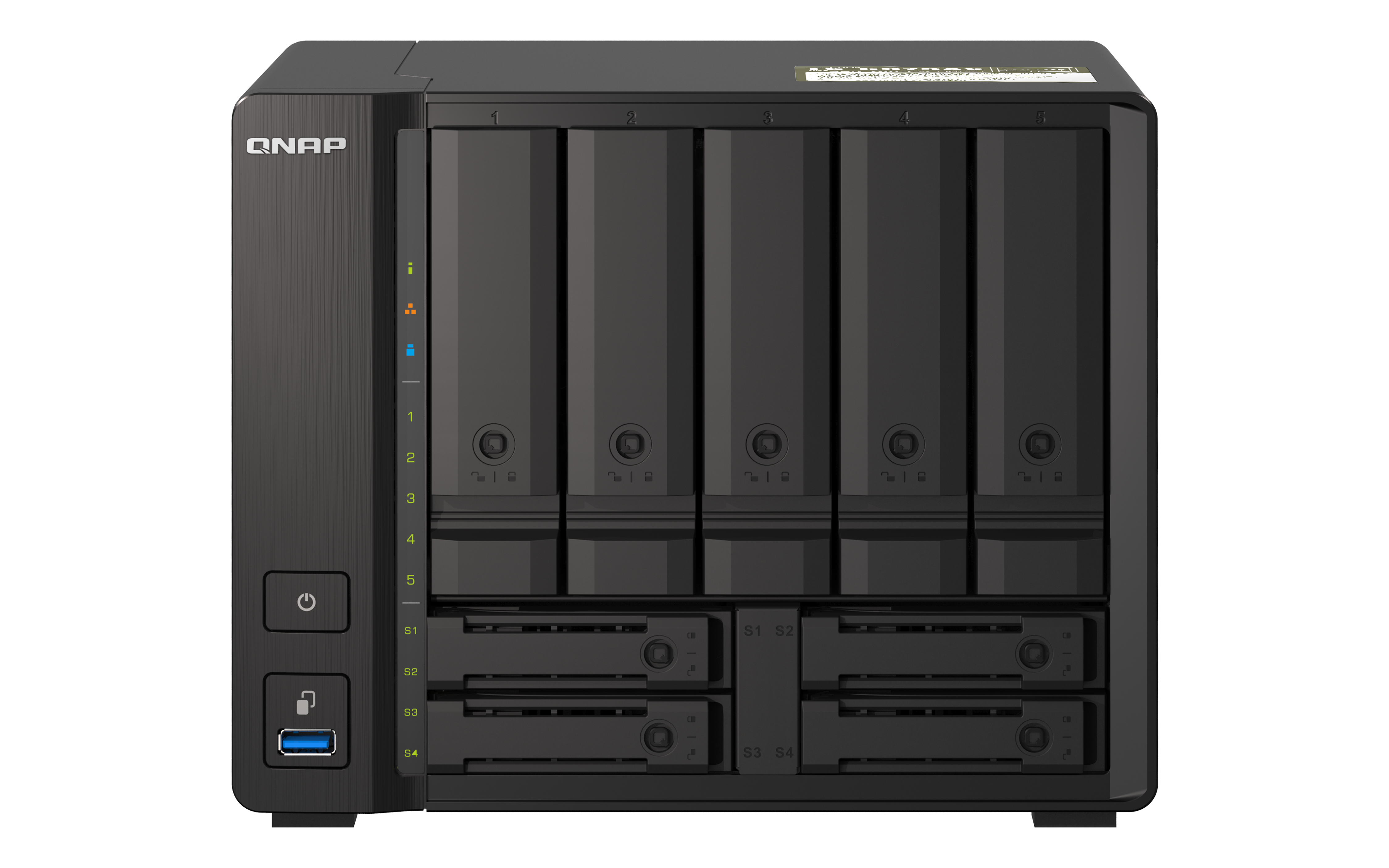 Schwarz Qnap Ts-H973ax Nas Tower Ethernet/Lan V1500b - Bild 4
