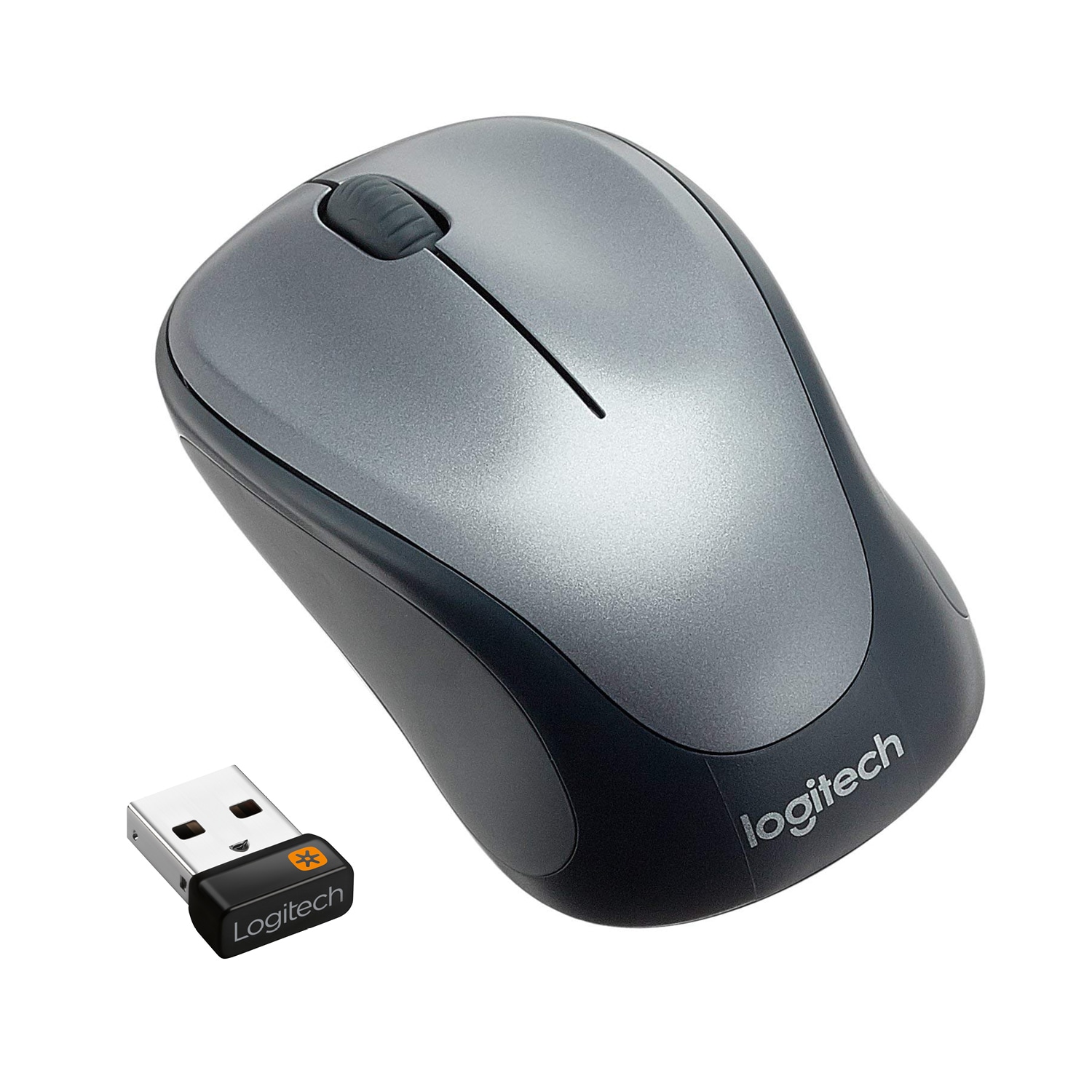 Logitech M235 Kabellose Optische Maus - 3 Tasten - 2.4 GHz - Grau - Bild 6