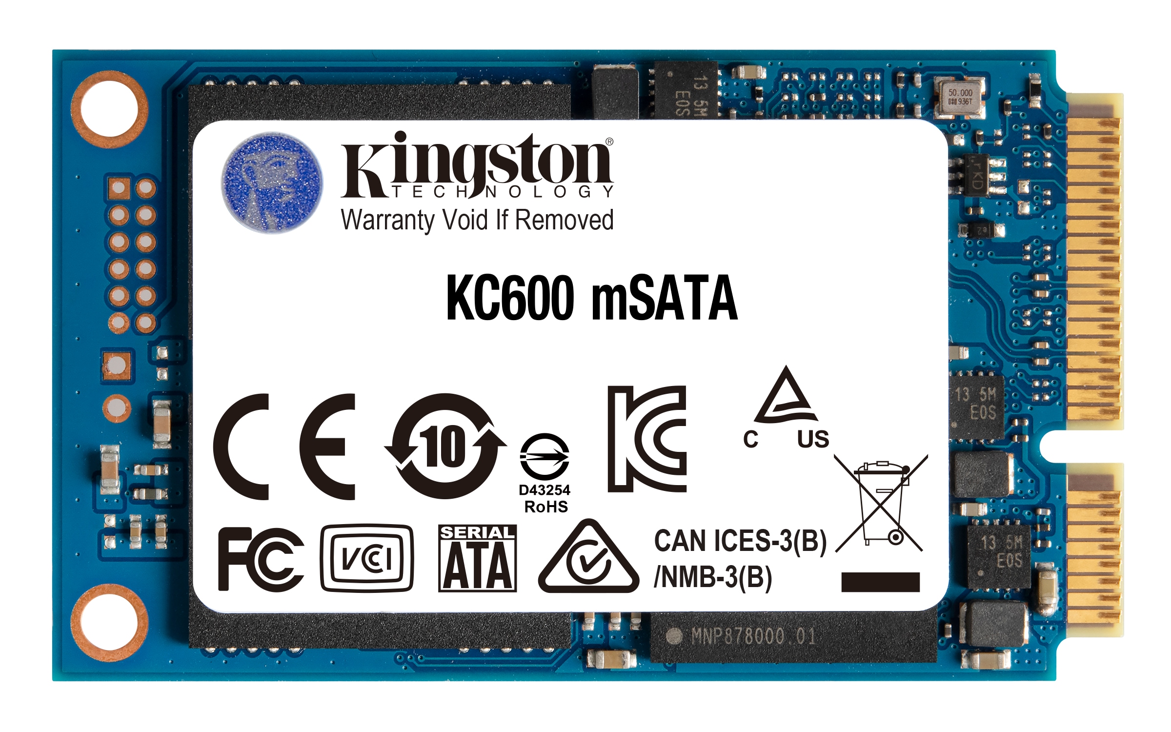 Kingston KC600 SSD - 512GB - SATA-600 - mSATA - Image 7