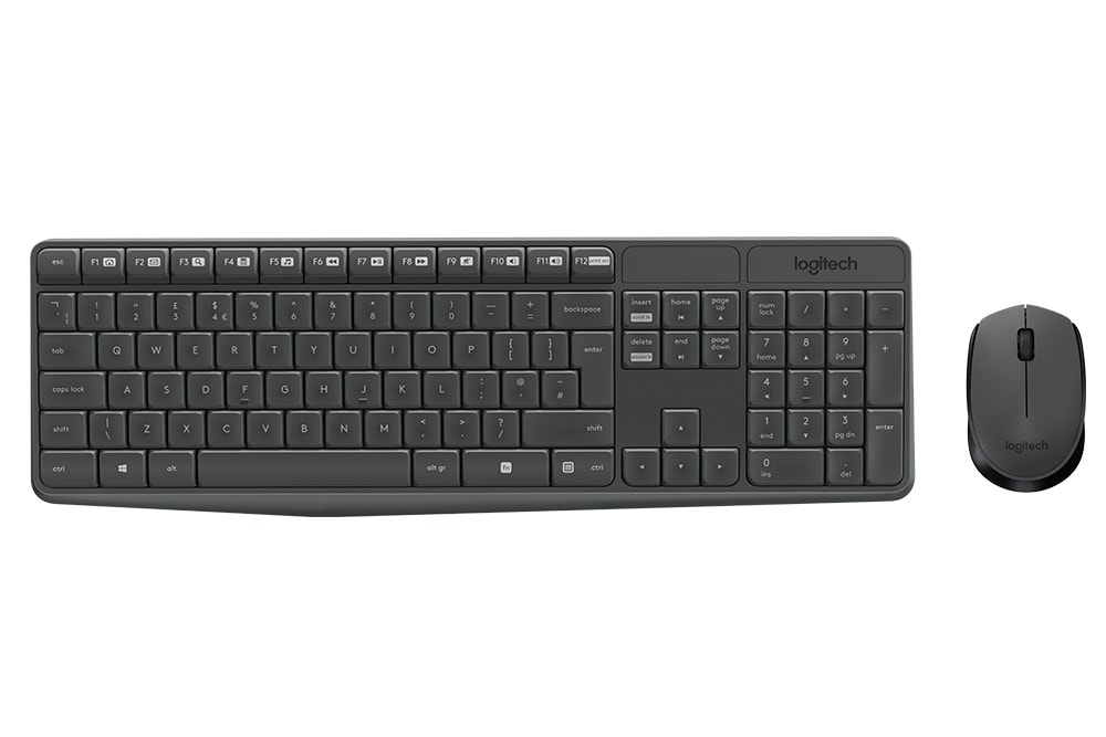 Logitech MK235 | US | Kabellose Maus-Tastaturkombination 920-007931